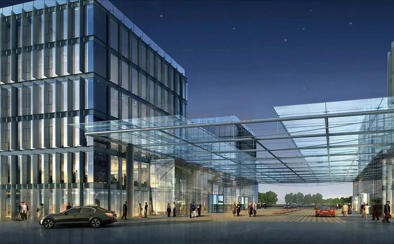 上海市虹桥隆视广场独栋出售丨虹桥正核心约13000㎡独栋，超大绿地独栋办公，视野广阔