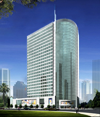 上海闸北区恒汇国际大厦写字楼租售，近地铁1/3/4号线上海火车站，露天花园