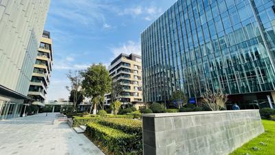 上海市虹桥富力中心办公出租 精装修拎包入住 双地铁上盖