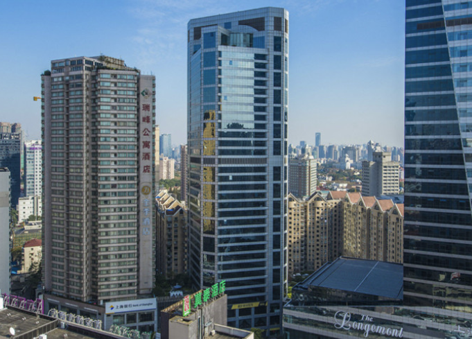 上海长宁区上海长峰中心写字楼租售、位于上海市长宁延安西路与番禺路交汇处