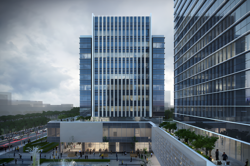 上海虹桥中核·科创园丨独栋写字楼出售丨沿河独栋总部办公丨4条地铁