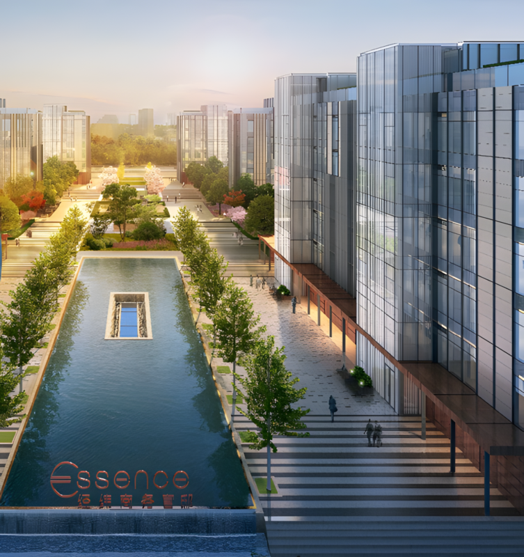 经纬商务官邸丨约350-850㎡，上海市虹桥核心唯一在售小面积高端办公项目