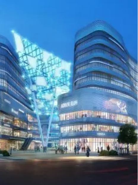 上海浦东新区写字楼新华东国际大厦租售，主楼为13层的商务办公房，裙楼为3层的商业用房