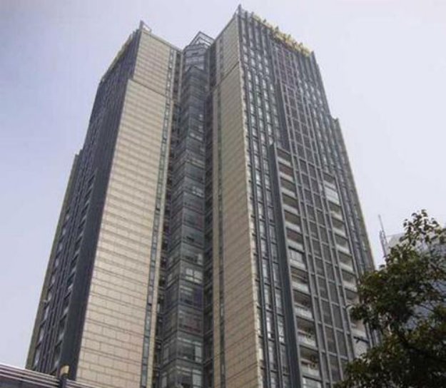 上海市浦东区碧云东一栋，28层的小户型，新现代主义的建筑立面