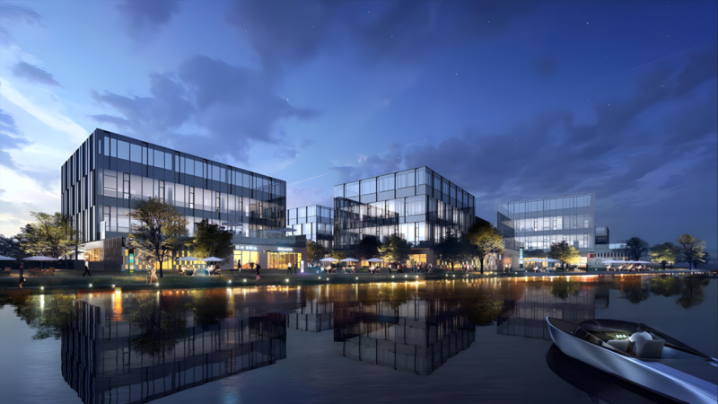 上海市浦东张江核心整层独栋出售，人工智能园区独栋，沿河景观商业产权