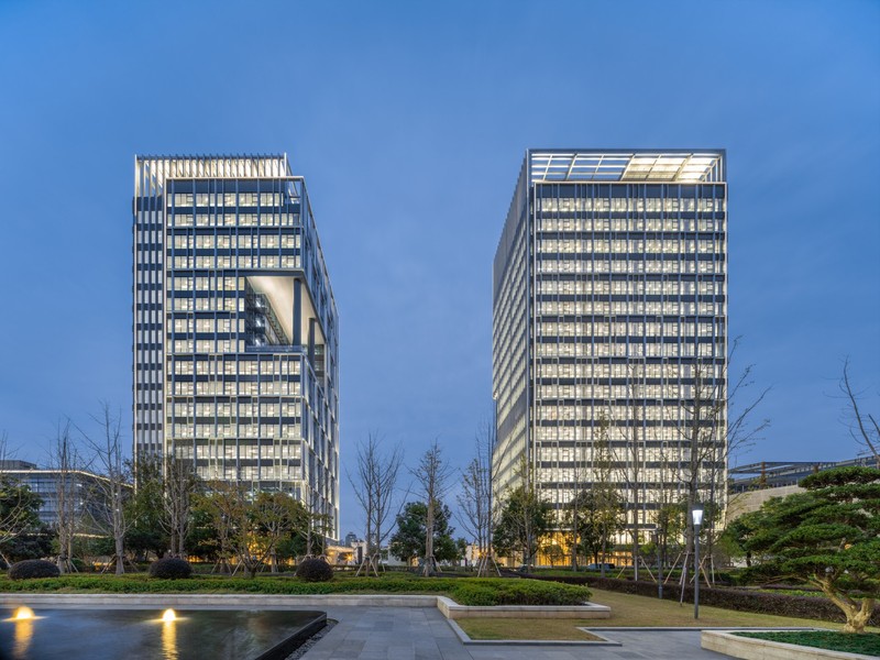 上海普陀国浩长风城出租 双铂金商务标杆 15号线长风公园站地铁上盖 5A甲级写字楼