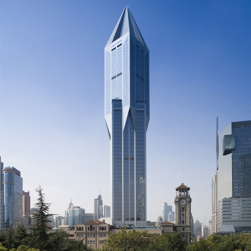 上海黄浦区明天广场写字楼租售、上海第六高摩天大楼、多功能商业大厦