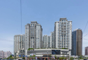 上海普陀区大众河滨大厦写字楼出租、距离地铁2号线静安路站仅1200米、交通十分便捷