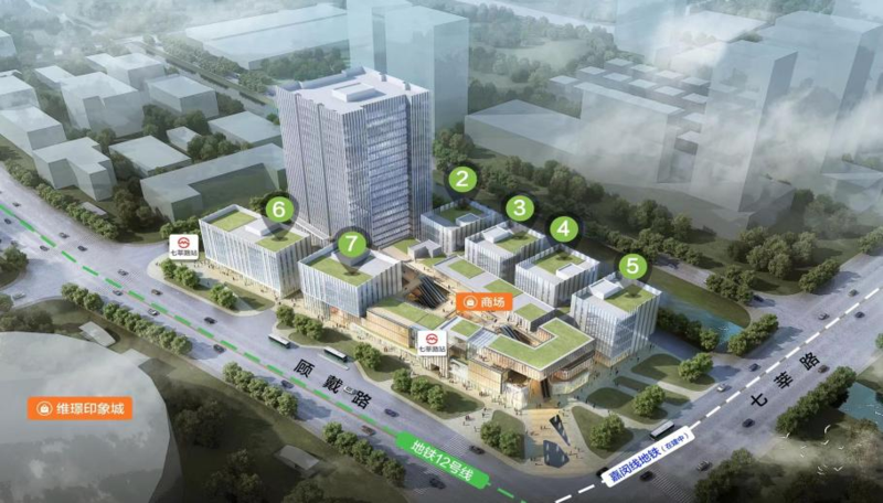 上海闵行平金中心独栋出售丨2700㎡开放式屋顶花园独栋出售